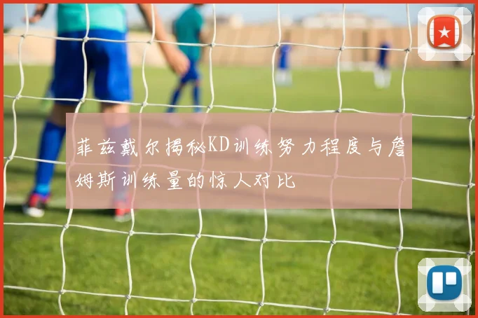 菲兹戴尔揭秘KD训练努力程度与詹姆斯训练量的惊人对比